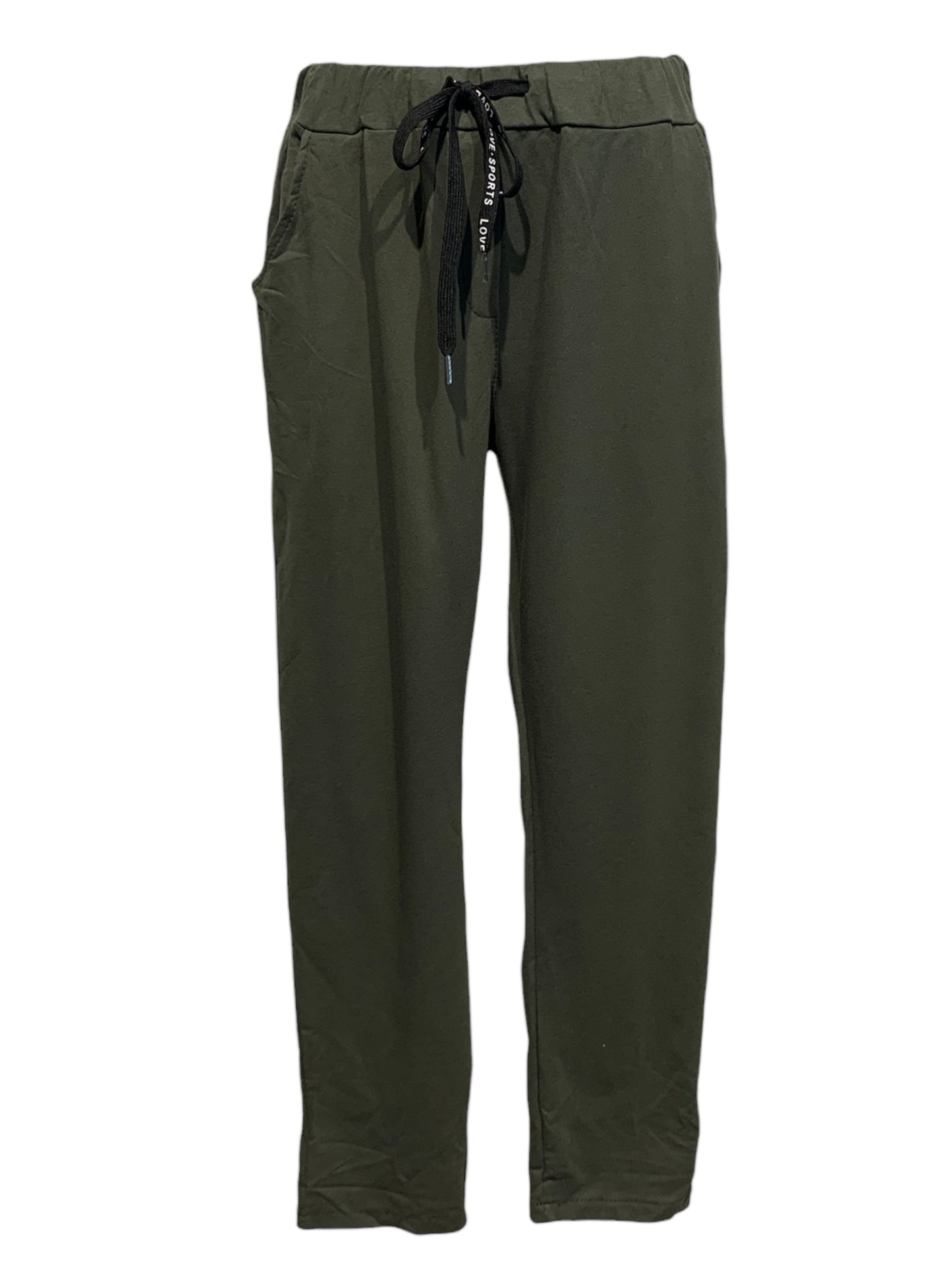 Italian Cotton Track Pants