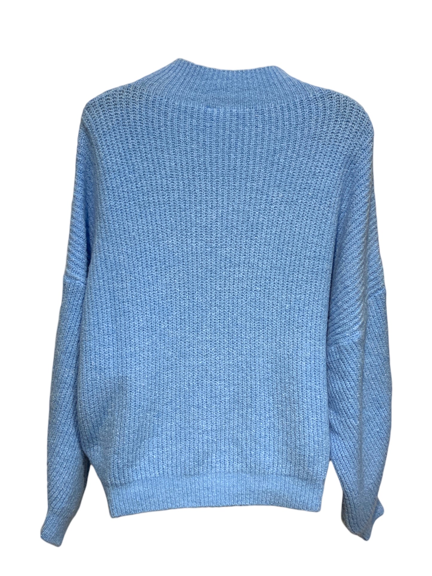 High Neck Wool Blend Knit