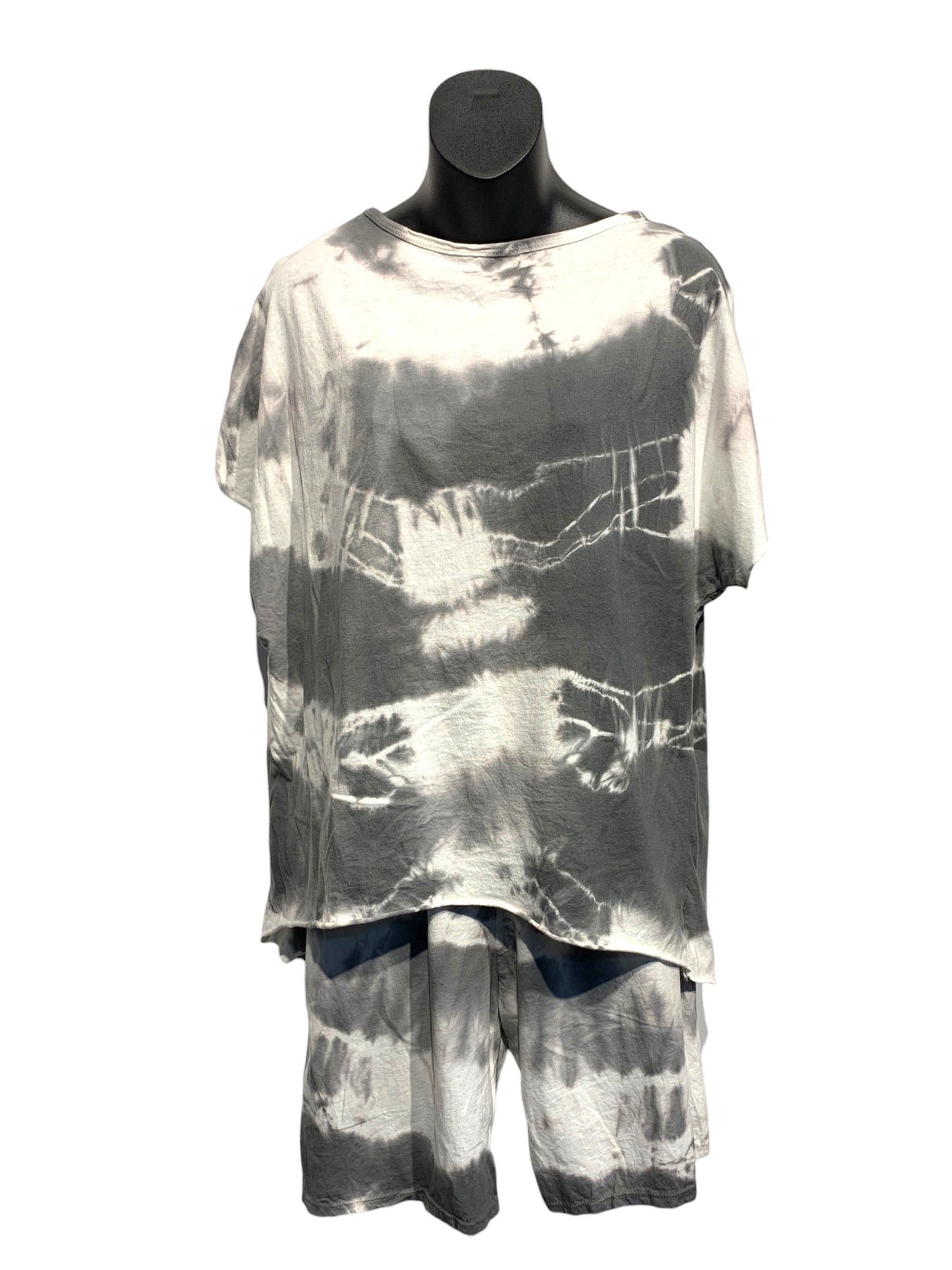 Italian Tie Dye Cotton Top or Shorts