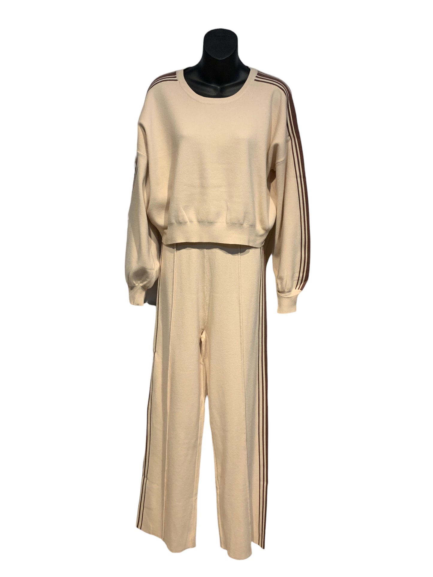 Winter Track Suit Top or Pants with Side Stripes