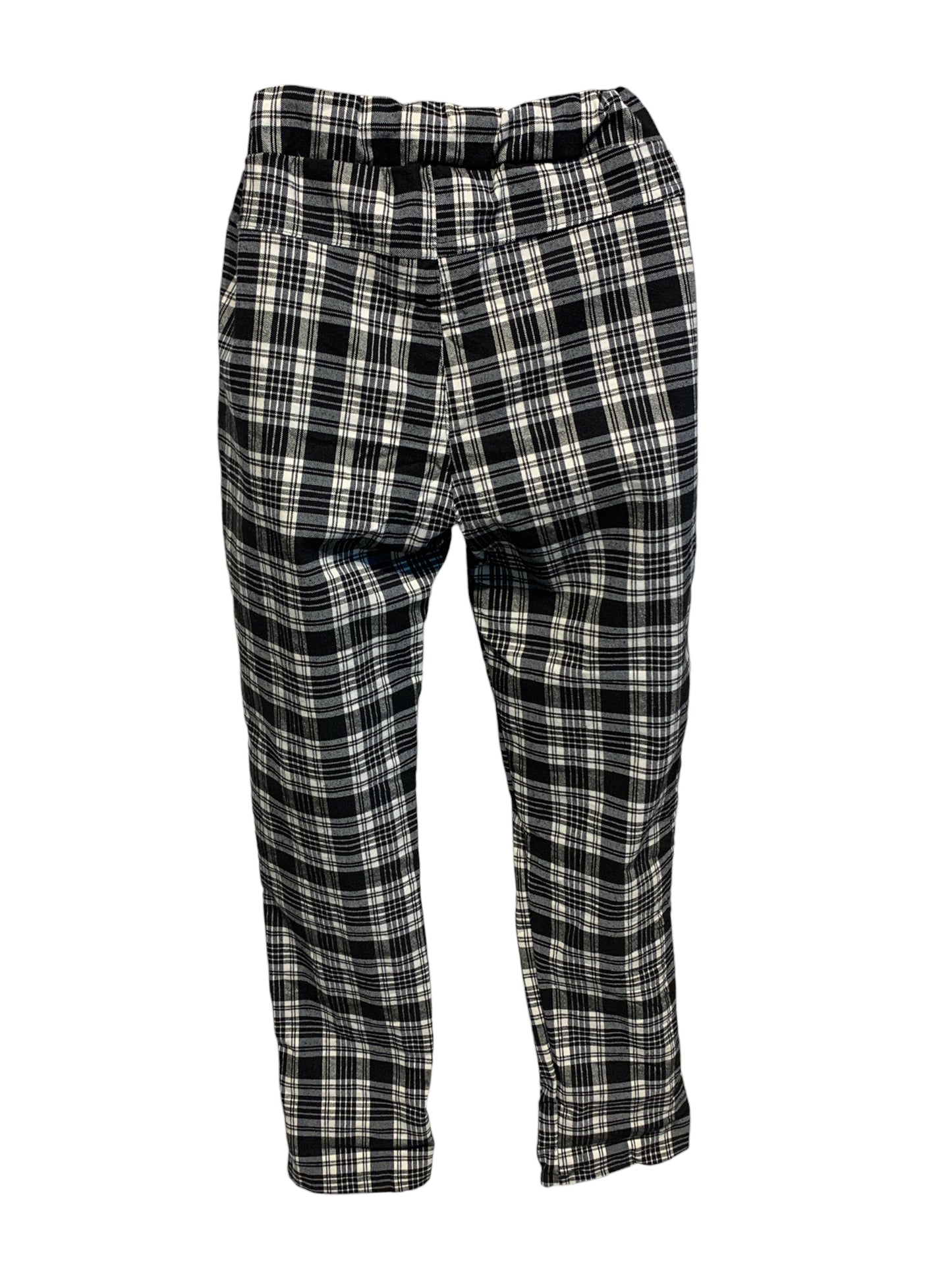 Italian Stretch Checked Pants