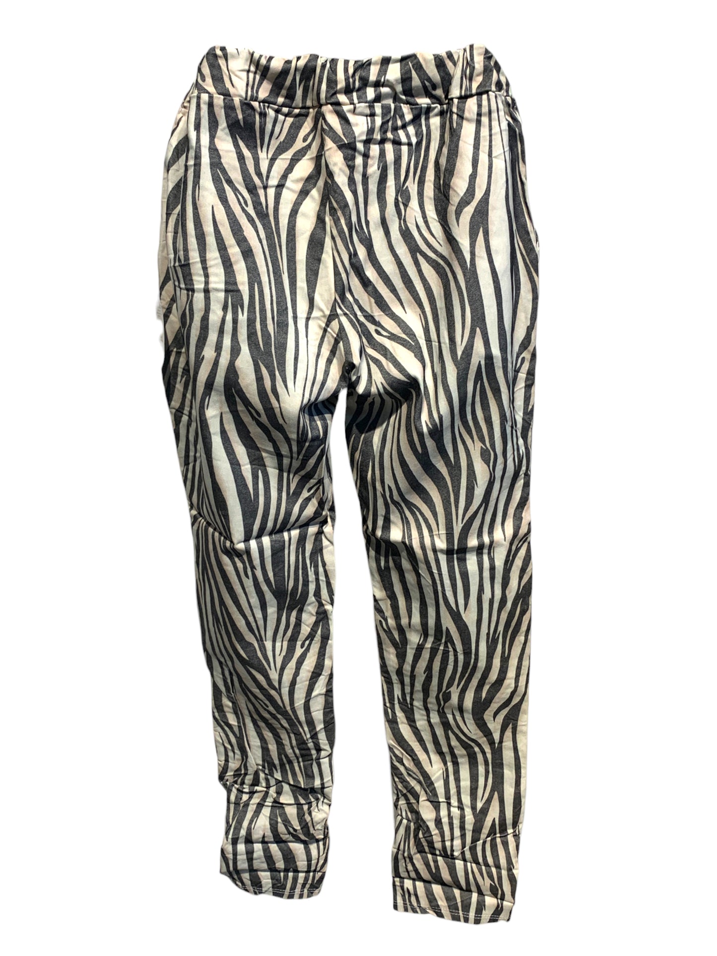 Italian Animal Print Stretch Pants