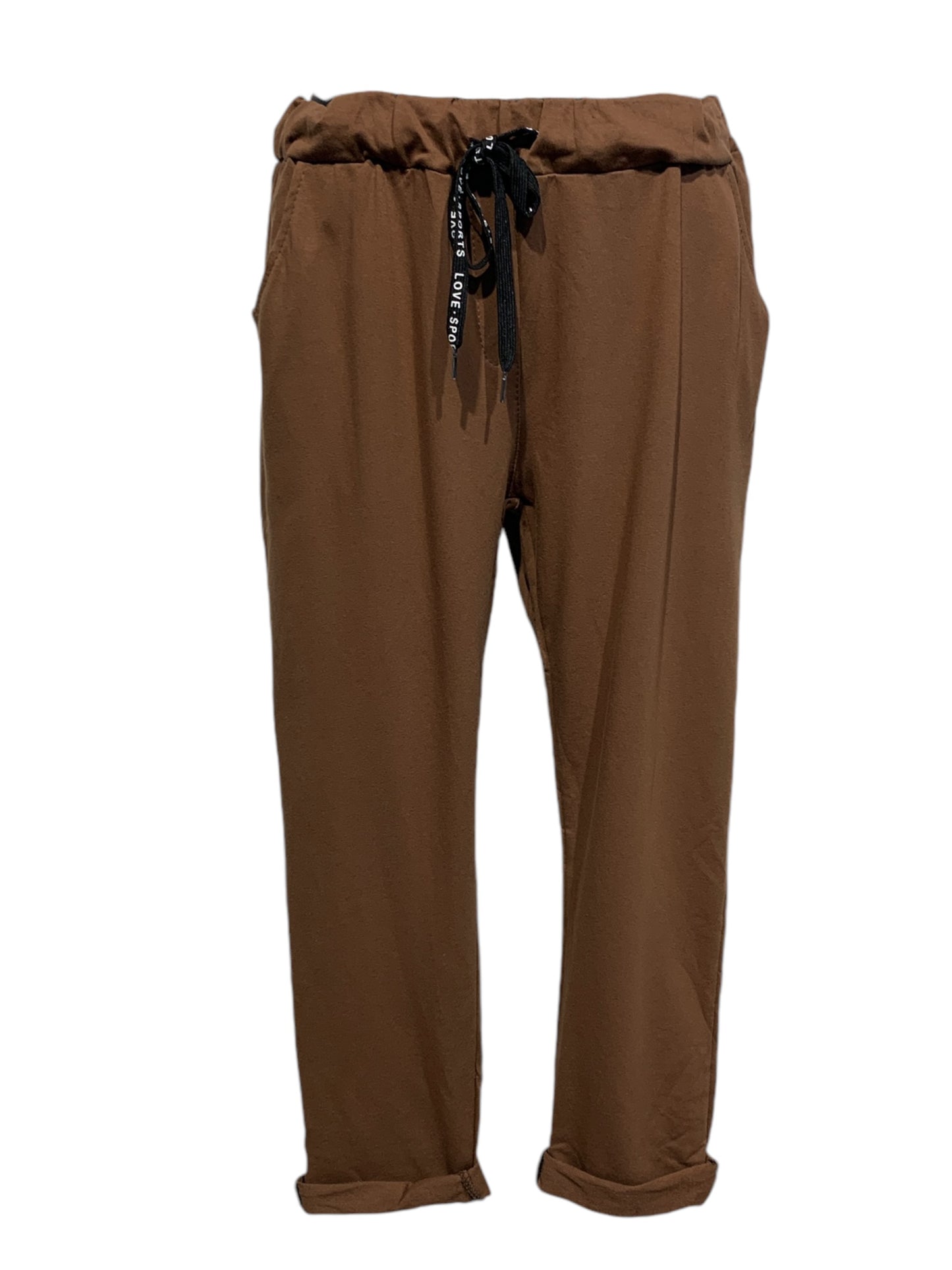 Italian Cotton Track Pants