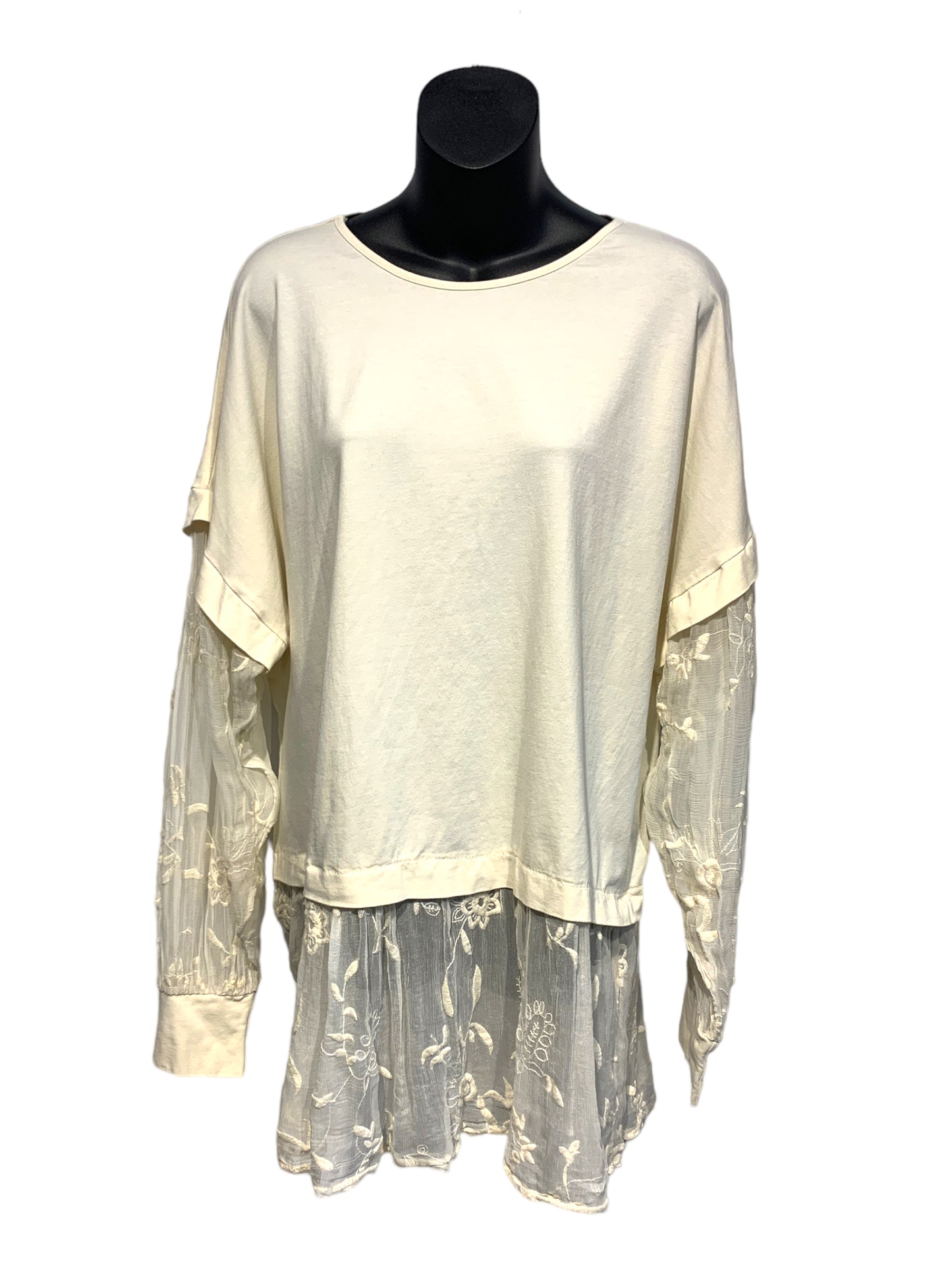 Italian Cotton and Silk Top