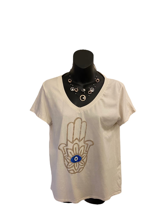 Italian “Hand Eye” T-Shirt