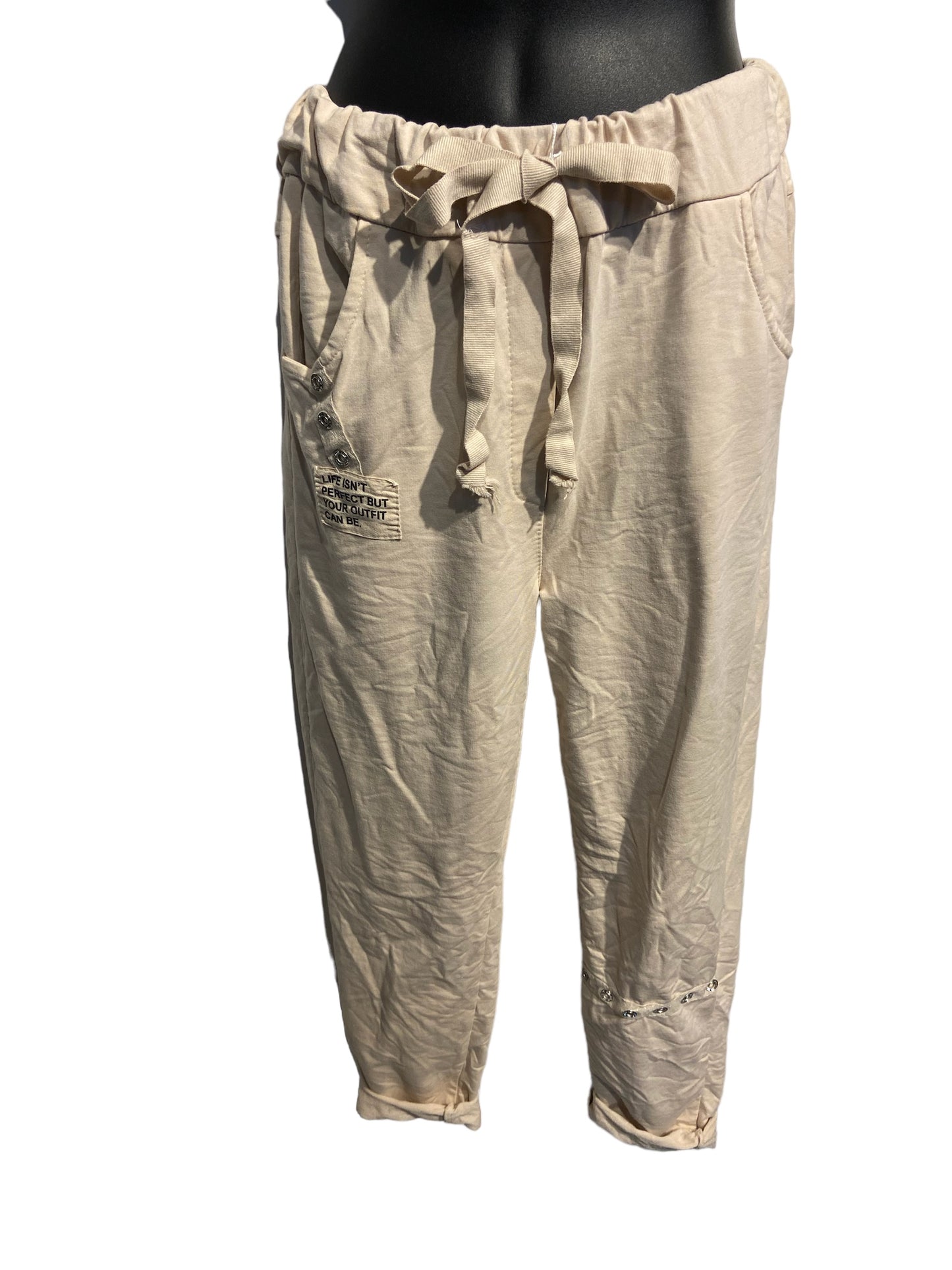 Italian “Life Isn’t Perfect” Pants