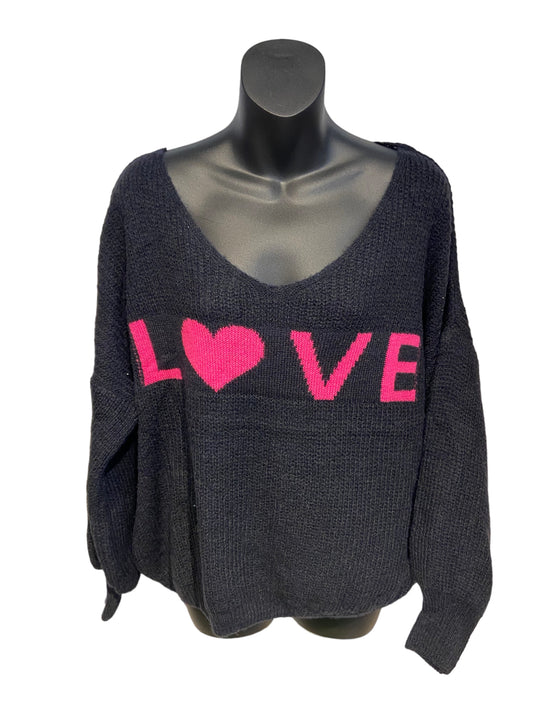 Italian “Love” jumper