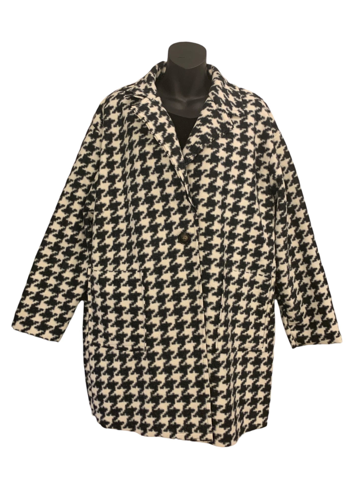 Italian Houndstooth Pattern Jacket