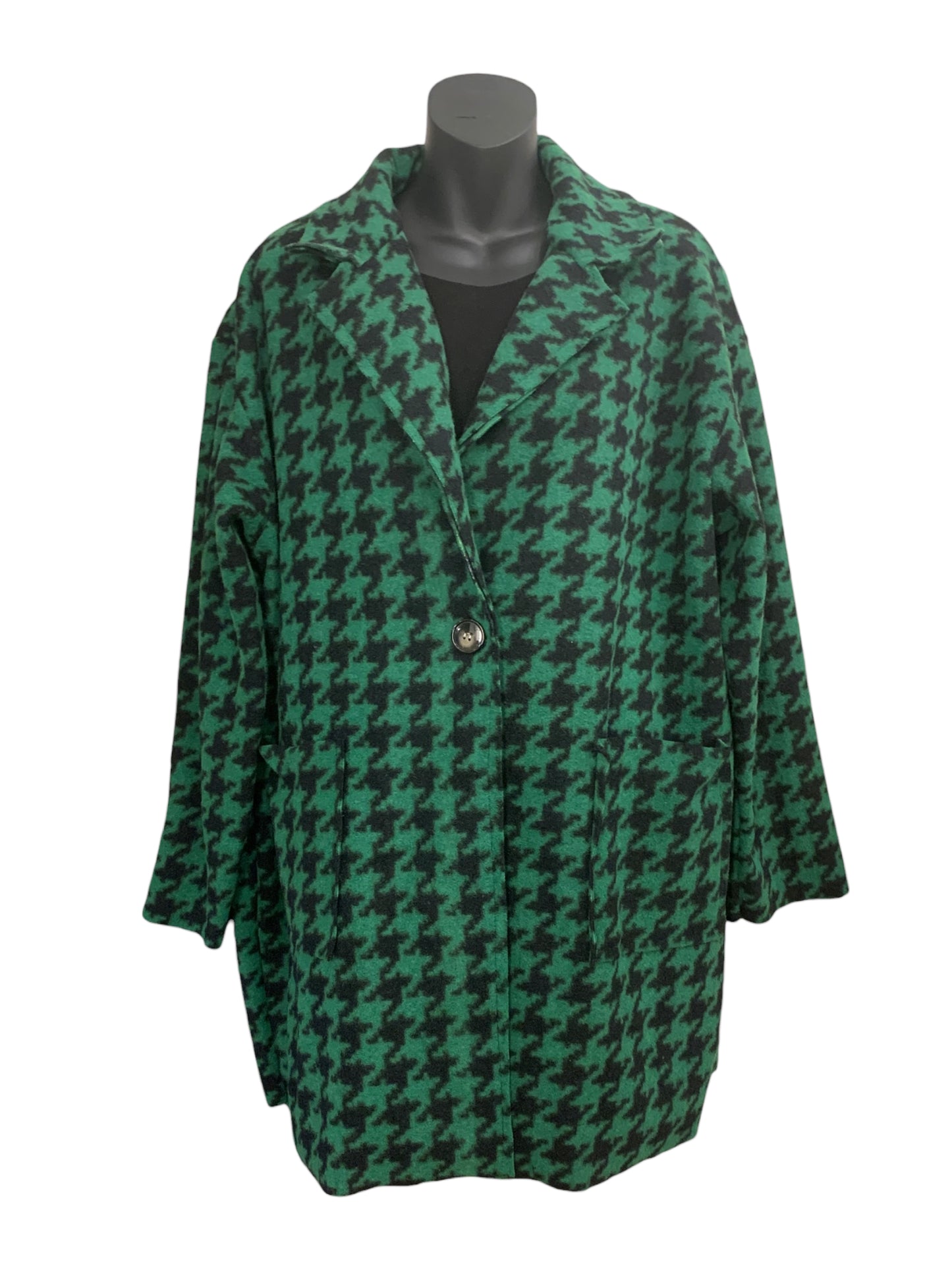 Italian Houndstooth Pattern Jacket