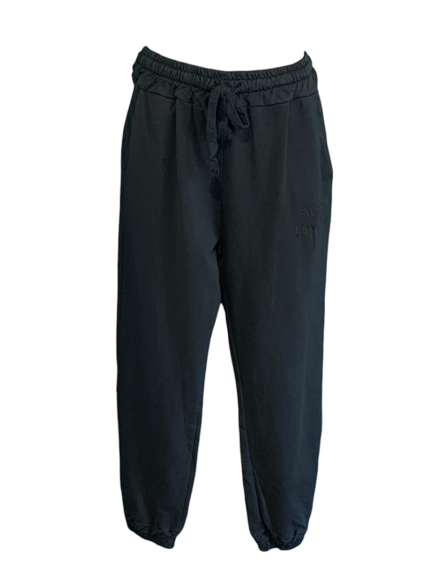 Italian Cotton Track Pants or Crop Top