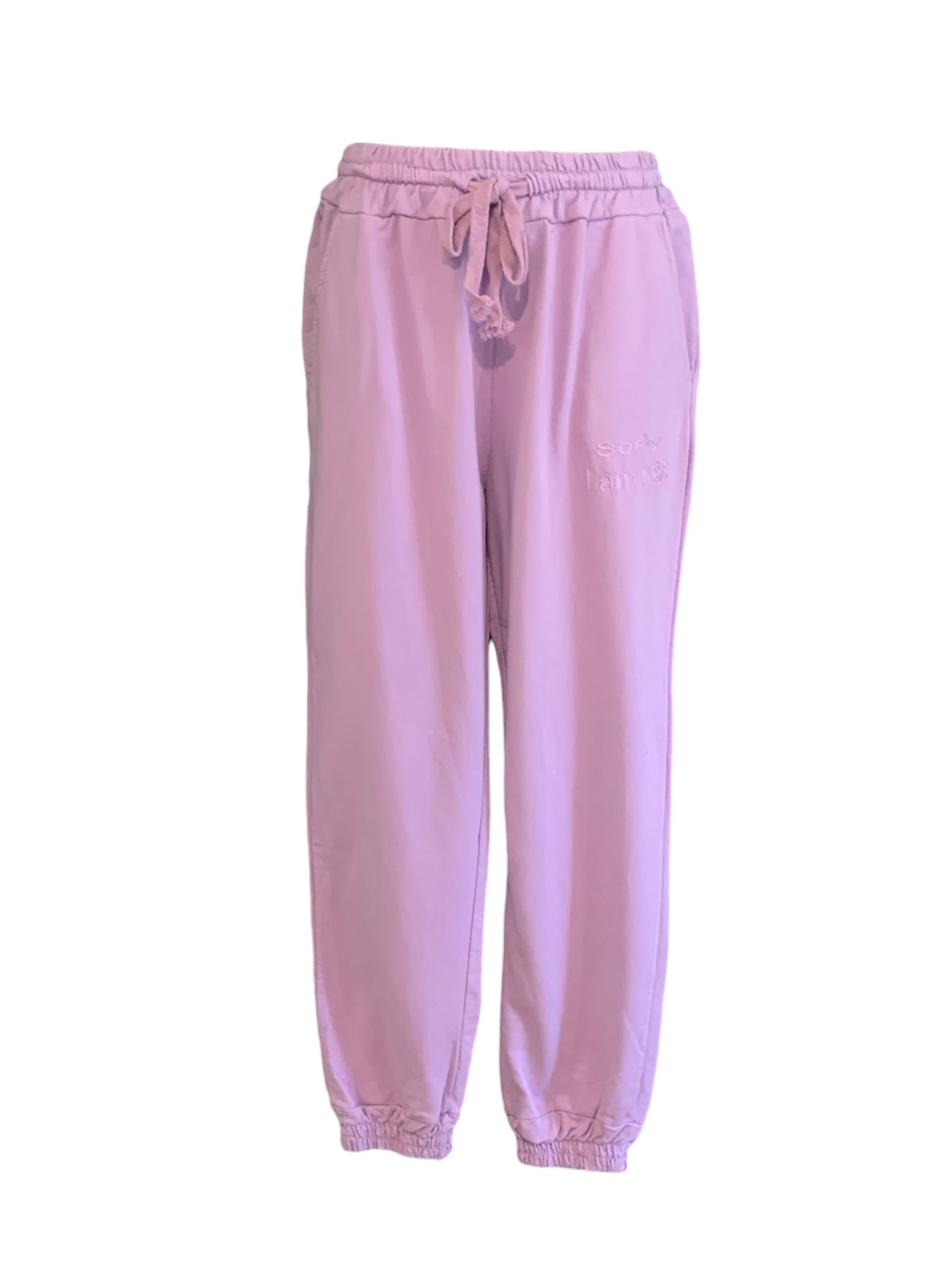 Italian Cotton Track Pants or Crop Top