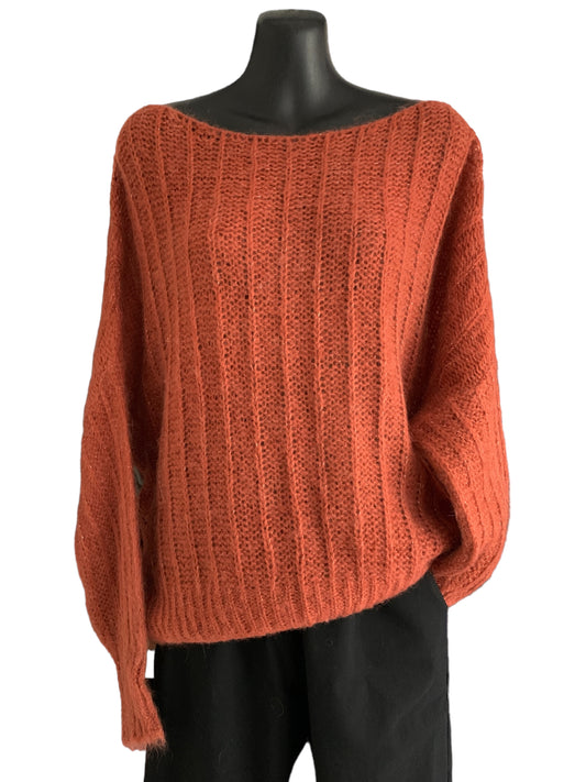 Italian Round Neck Knitted Top