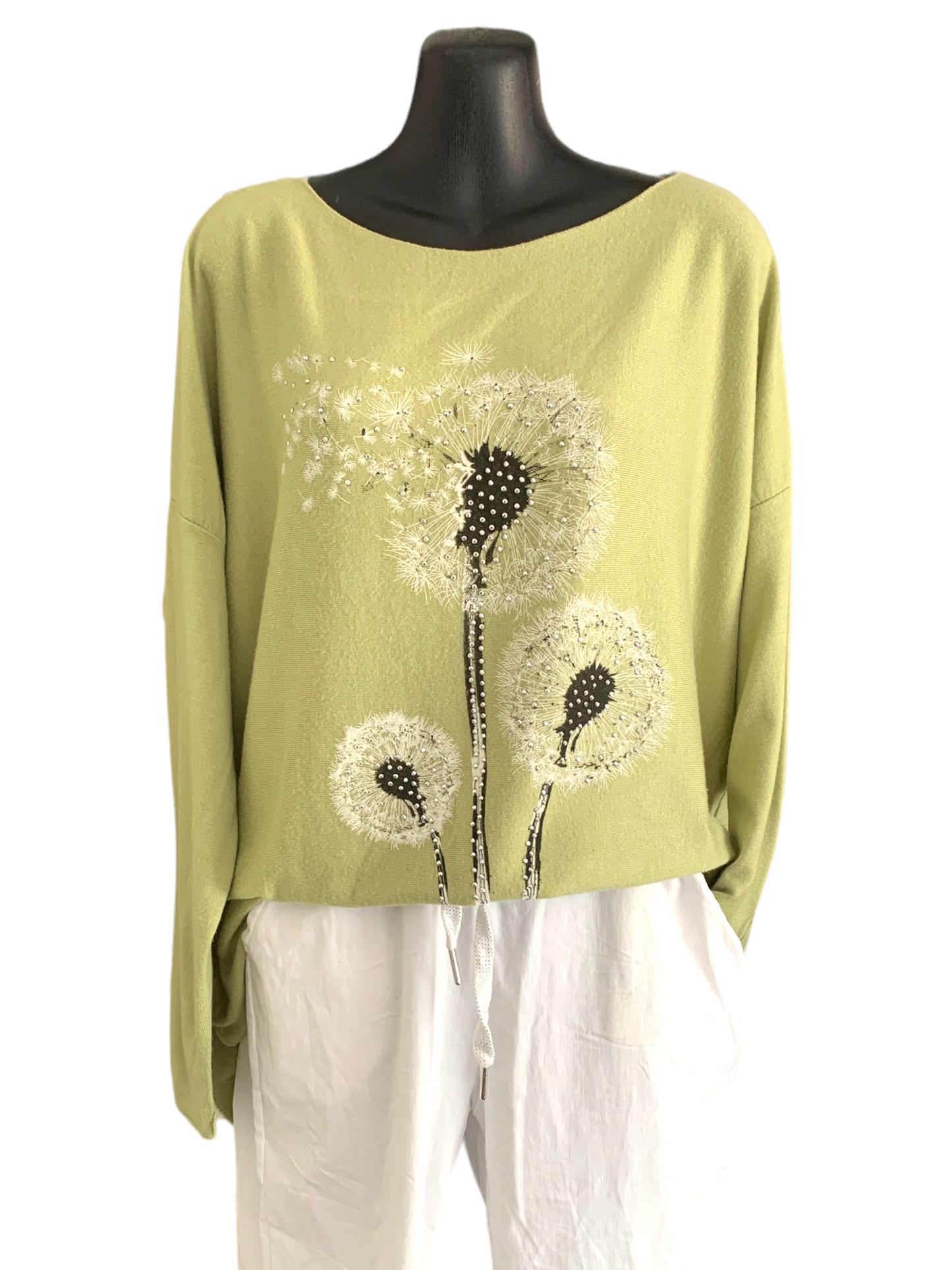 Italian Light Knit Top “Wish”