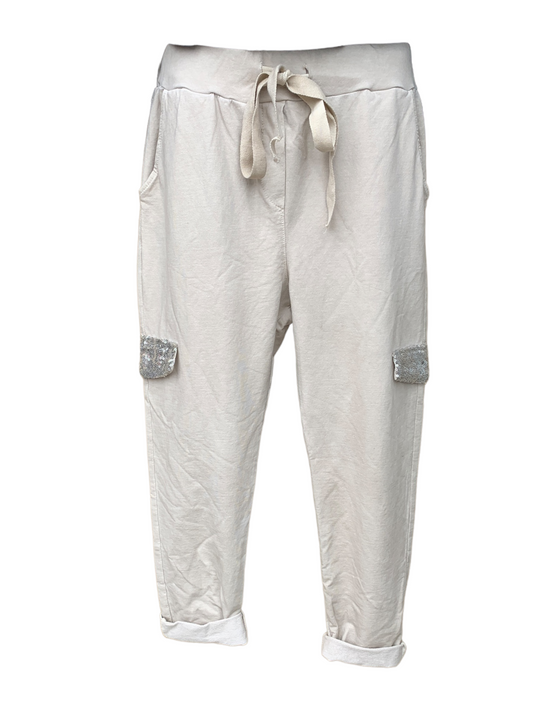 Italian Cotton Stretch Pants