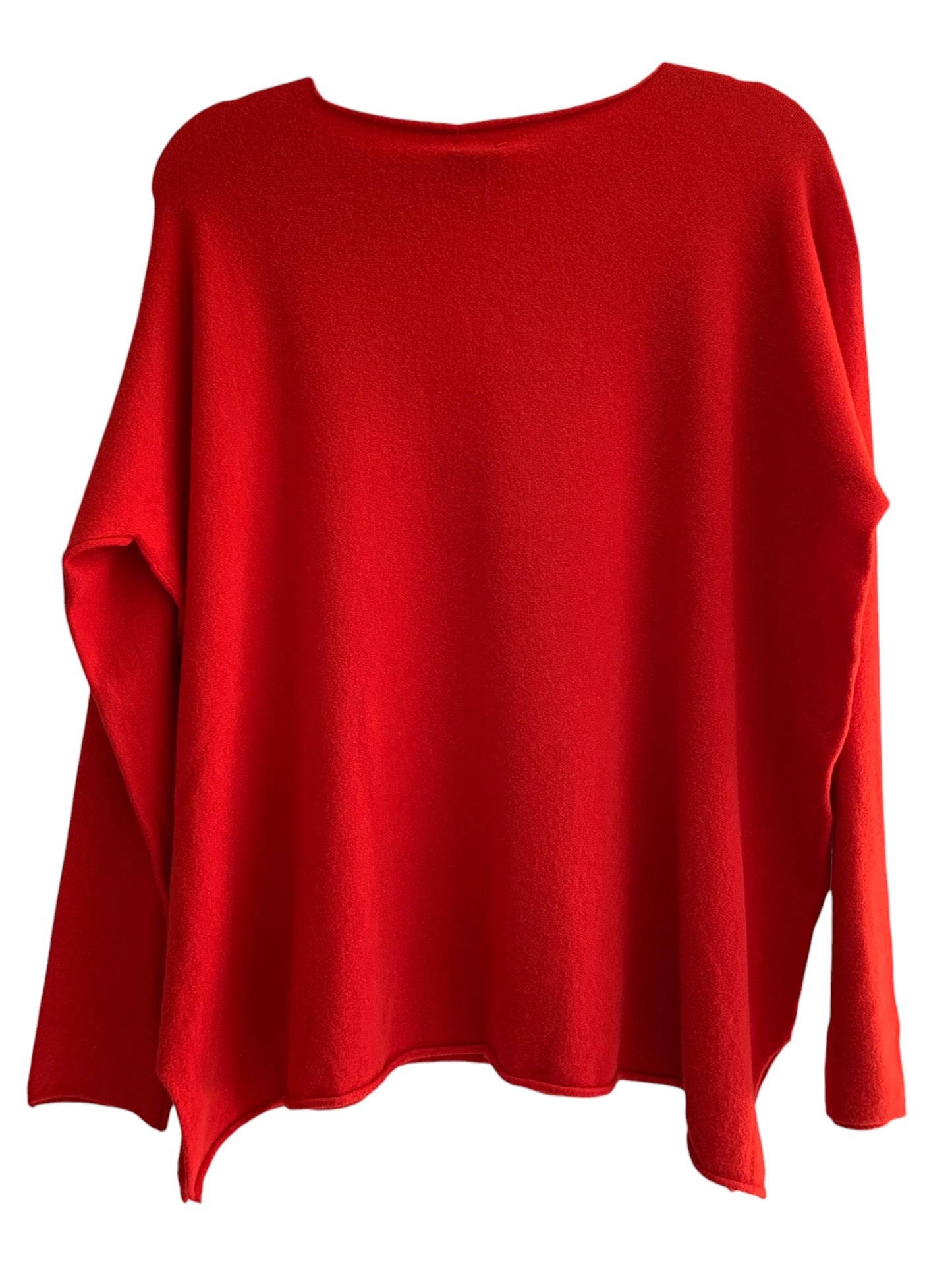 Italian Long Sleeve Plain Colour Knit “Cashmere”