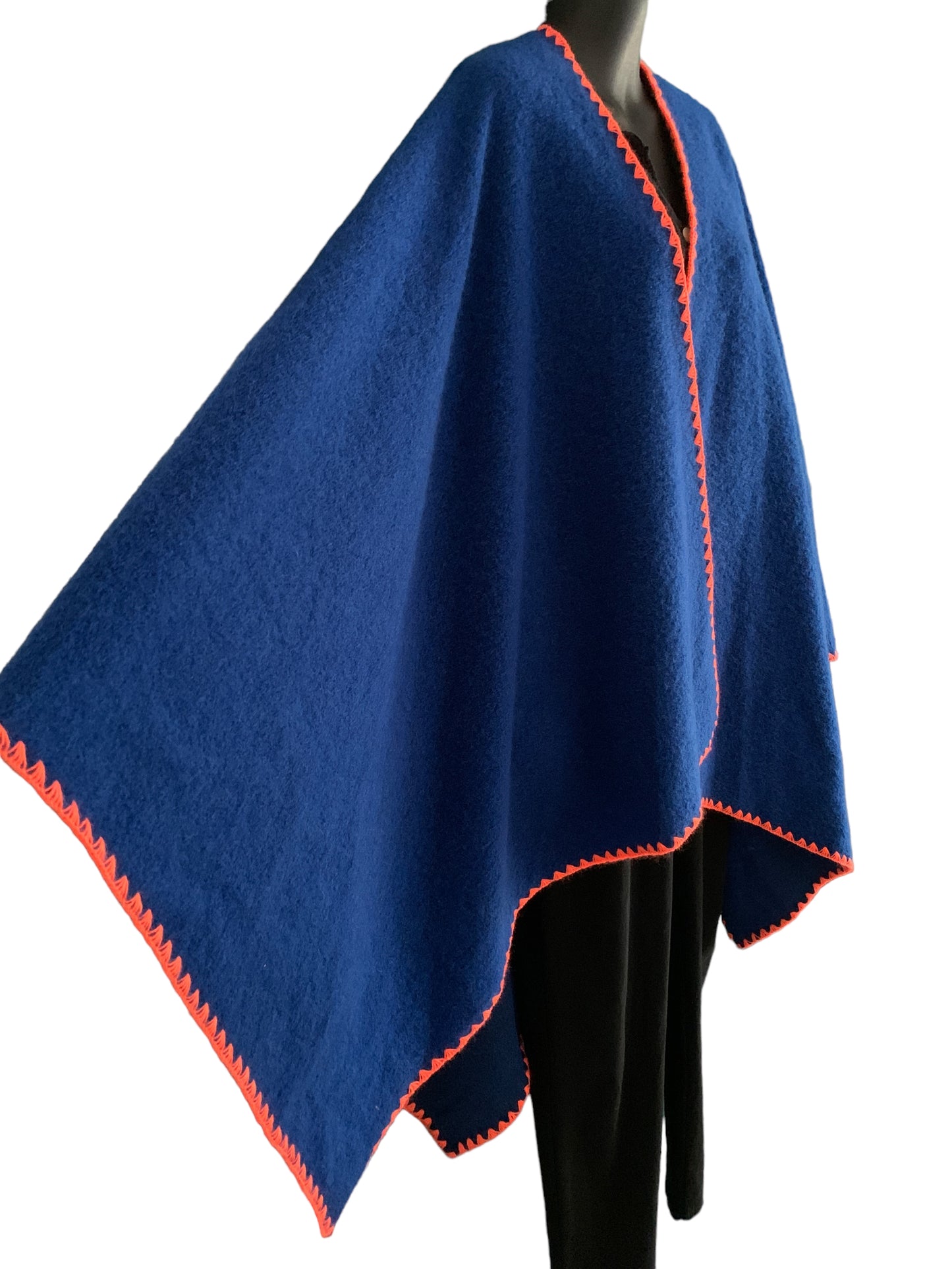 Italian Sleeveless Throw On Poncho