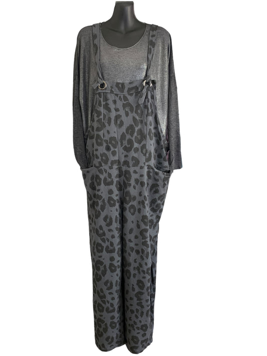 Italian Cotton Jumpsuits “Animal Print”