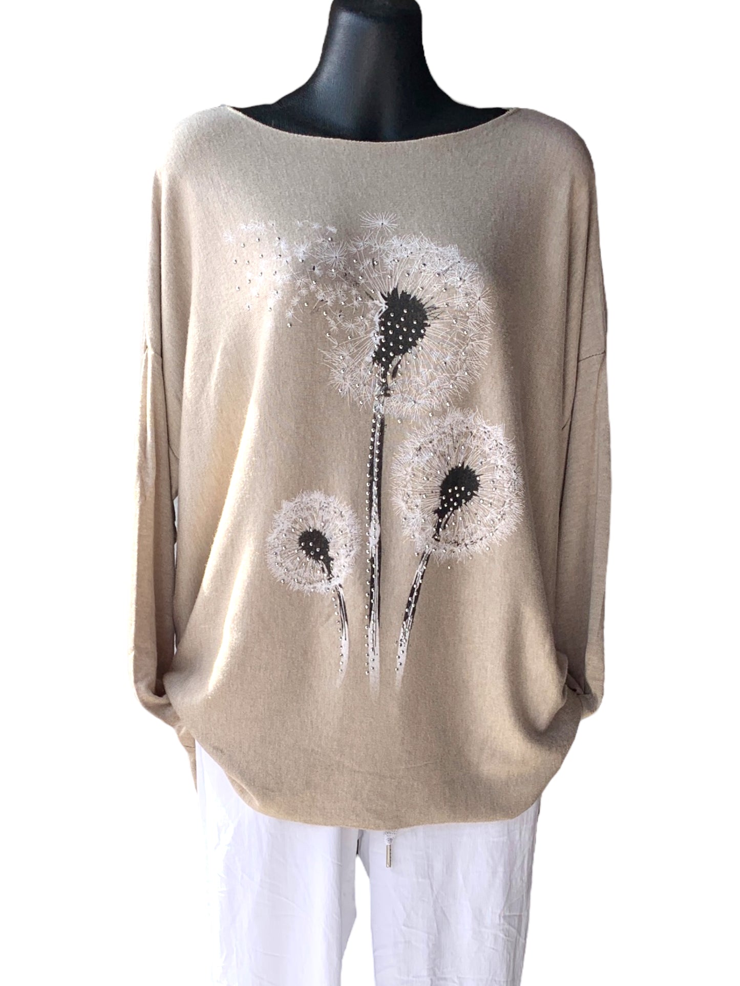 Italian Light Knit Top “Wish”