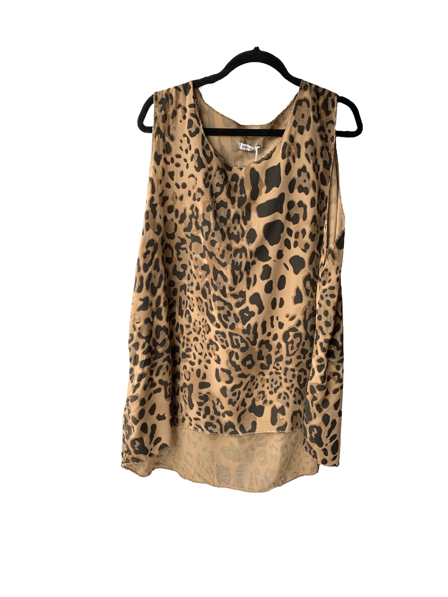 Italian Three Piece Top Set /Animal Print